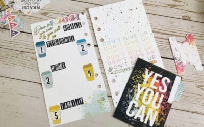 Setting goals and tracking habits in your planner