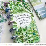 May 2021 – ‘Tranquility’ Planner Set Up