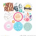 12×12 Layout with Bookish Collection