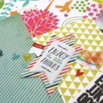 Product Focus With Martha-Bold & Bright Patterned Paper