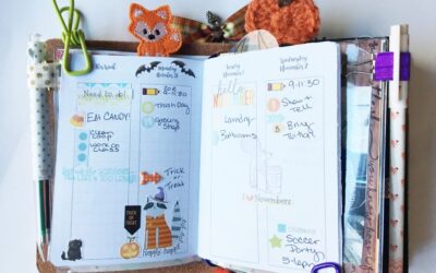 Plan with me using the November kit