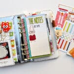 Scrapbooking in My Ringed Planner