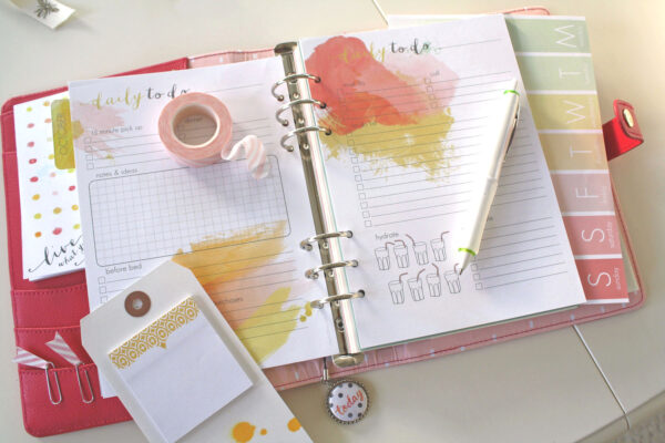 planner pic in my Kikki k